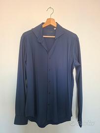 Camicia Facis F-Tech blu elasticizzata tg 39