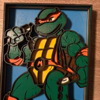 Tartarughe ninja, quadro Michelangelo