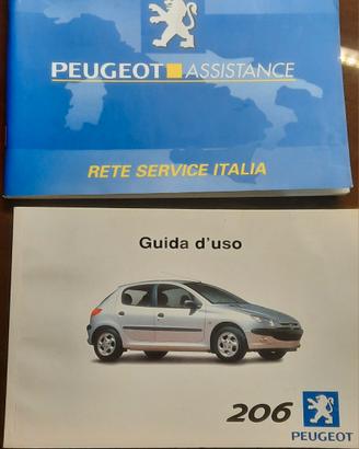 libretto di istruzioni Peugeot 206