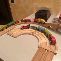 PISTE IN LEGNO PER TRENI