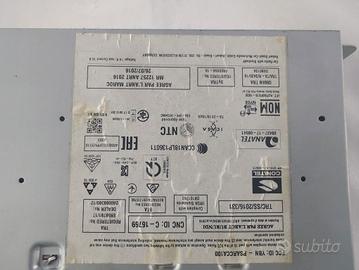 9828709480 AUTORADIO PEUGEOT 208 VAN 1.5 D 75KW 5M