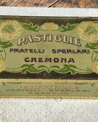 Scatola latta Sperlari Cremona