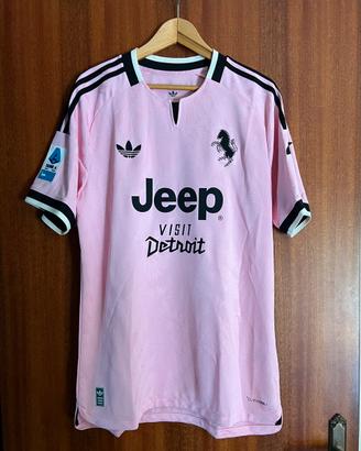 Maglia juventus away L 26/27 Yildiz authentic