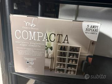 Scarpiera salvaspazio 5 livelli