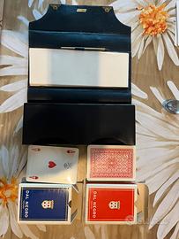 Carte da scala 40 nuove con custodia e selex