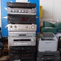 HIFI amplificatore lettore CD luxman carver Sony 
