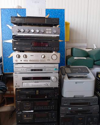 HIFI amplificatore lettore CD luxman carver Sony 