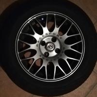 4Cerchi in lega , R 15, per Grande Punto-Punto Evo