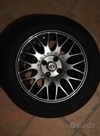 4Cerchi in lega , R 15, per Grande Punto-Punto Evo