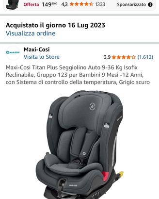 Seggiolone auto Maxi -Così