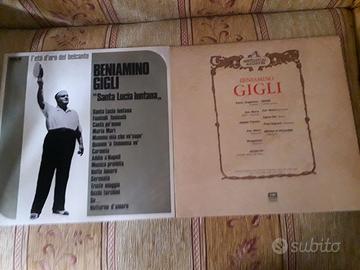 LP vinili Beniamino Gigli
