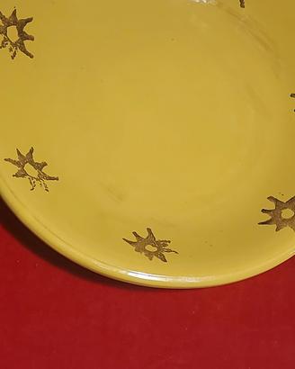 Piatto in prestigiosa ceramica Albisola