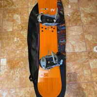 Tavola Burton Flying V + Attacchi Cartel + Sacca