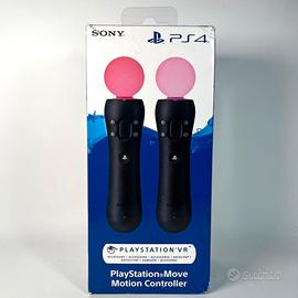 2 PlayStation Move con Scatola Originale