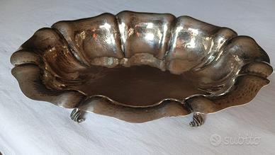 Vassoio portafrutta in argento 800 - metà del ’900