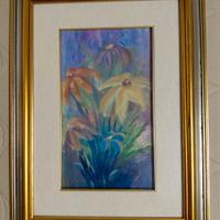 quadro dipinto a mano vintage 