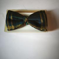 Papillon uomo oro e verde