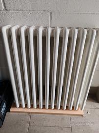 Radiatore + scaldasalviet tubolare acciaio bianco 