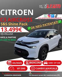 Citroen C3 Aircross PureTech 110 S&S Shine Pack
