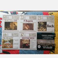 lotto 5 dischi i tesori della musica classica più 