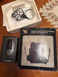 Walkman SHARP AM/FM Stereo Cassette Player