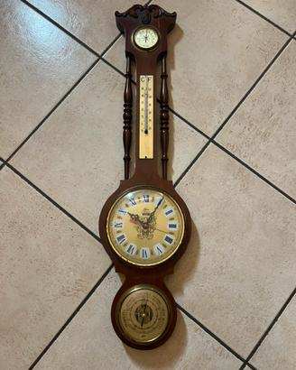 Orologio , con barometro, termometro e misuratore