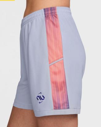 Nike Pantaloncino Dri-Fit Lilla veste anche una S 
