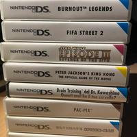 Lotto 8 giochi Nintendo DS + 2 Advance