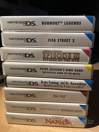 Lotto 8 giochi Nintendo DS + 2 Advance