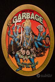 Garbage american tour poster by Ron Donovan