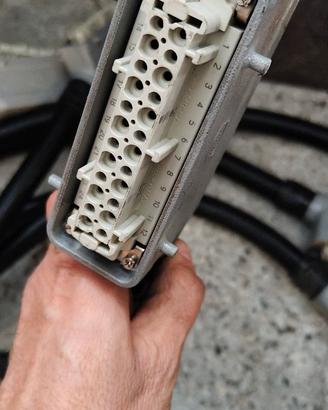 Connettori elettrici 24 poli