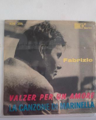 45 giri Fabrizio De Andrè