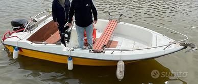 Barca 5,10 m c con motore Mercury 40 cv