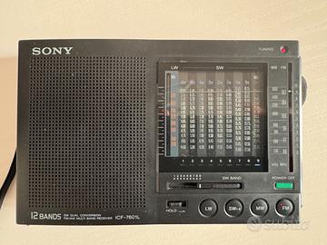 SINTONIZZATORE RADIO SONY ICF7-601L 12 BANDE