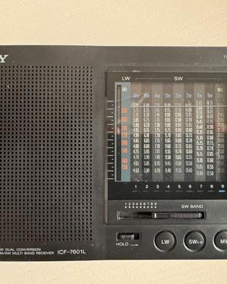 SINTONIZZATORE RADIO SONY ICF7-601L 12 BANDE