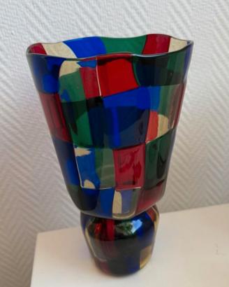 Venini murano vaso Pezzato