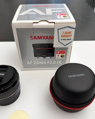 Obiettivo Samyang 24 mm f2.8 sony FE