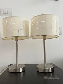 2 lampade ABAT JOUR con 2 lampadari (prezzo totale