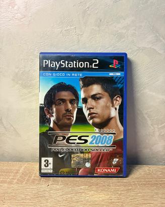 Gioco PES 2008 per PlayStation 2