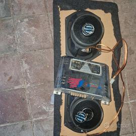 casse con pannello completo e amplificatore