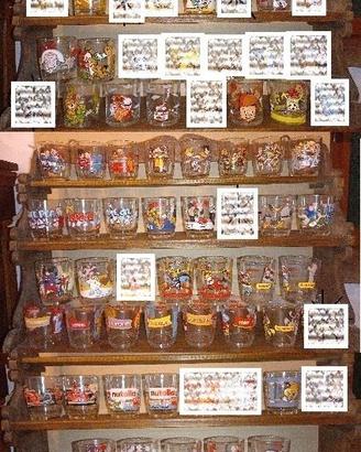 Bicchieri Nutella euro 1,50 ciascuno