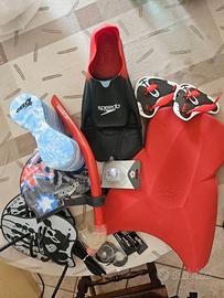 Attrezzi nuoto Speedo competition NUOVI