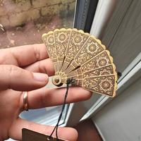 Ventaglio realizzato in Oro