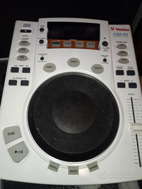Cd player piatto cd vestax