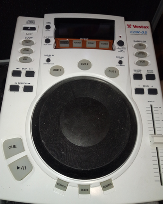 Cd player piatto cd vestax