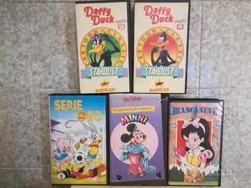 Videocassette Vhs Cartoni Animati Disney N°5