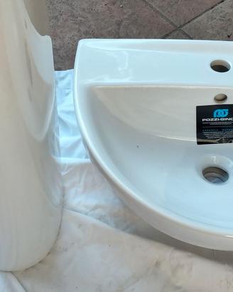 Lavabo con colonna Nuovo!