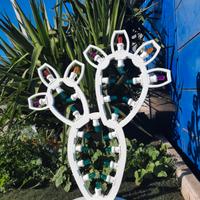 Luminaria lampada fico d'india 26 luci led