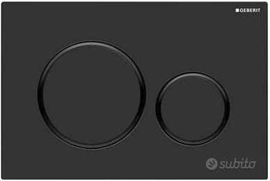 Placca di comando Geberit Sigma 20 nero opaco