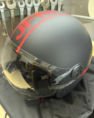 Casco jet JFM FLUO